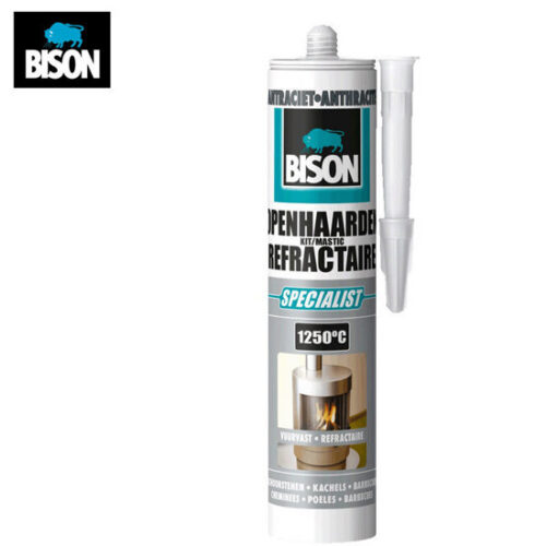 MASTIC SILICONE HAUT.TEM 1250° BISON
