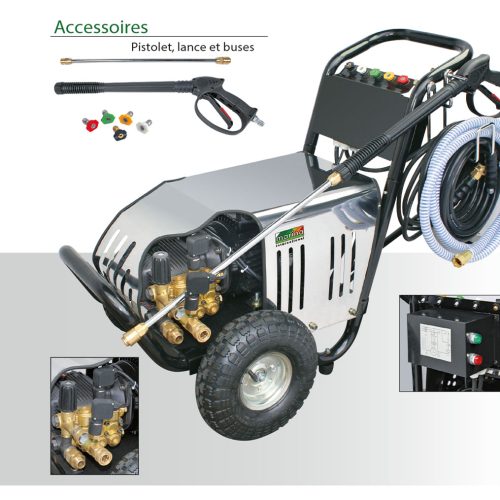 NETTOYEUR A HAUTE PRESSION 10CV COMPLET