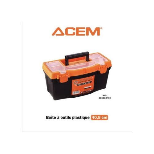CAISSE A OUTIL PLASTIQUE 40.5CM ACEM