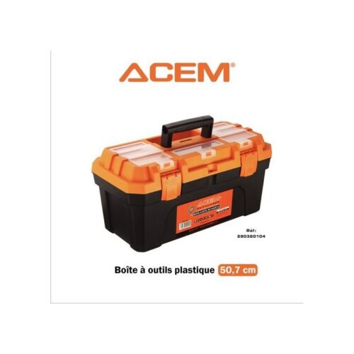 CAISSE A OUTIL PLASTIQUE 50CM ACEM
