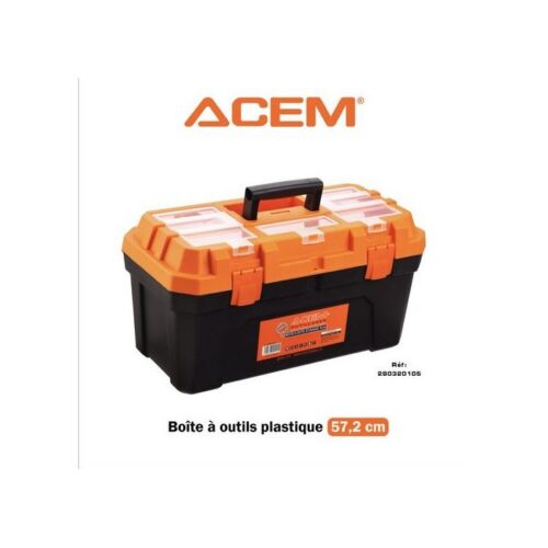 CAISSE A OUTIL PLASTIQUE 57.2CM ACEM