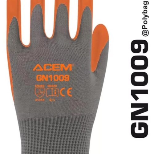 GANT MECANIQUE GN1009 ACEM GRIS/ORANGE