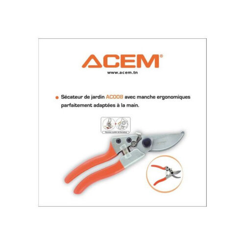 SECATEUR DE JARDIN AC008 ACEM