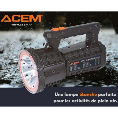 TORCHE LED RECHARGEABLE 15W TL415 ACEM